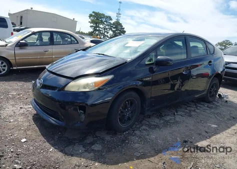 2013 Toyota Prius Two from USA, damaged, VIN JTDKN3DU4D0352674